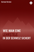 Titelseite: Wie man eine Lehrstelle in der Schweiz sichert